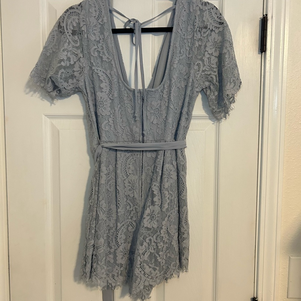 Lace Romper - Picture 9 of 14